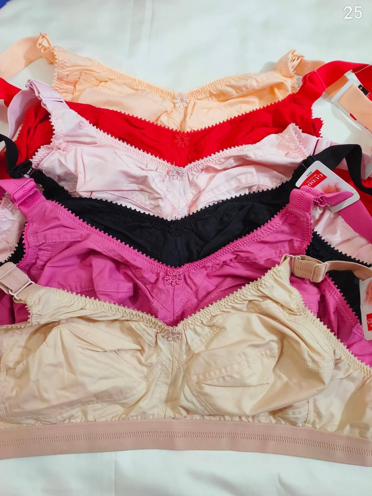Indian Guddi Bra 4 Piece Combo